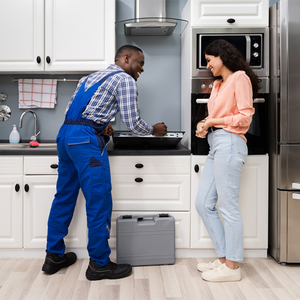 how long does it typically take to complete cooktop repair services in New London